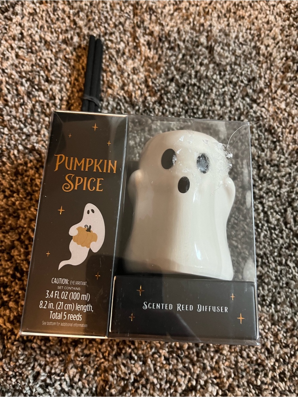 Halloween ghost scented reed diffuser